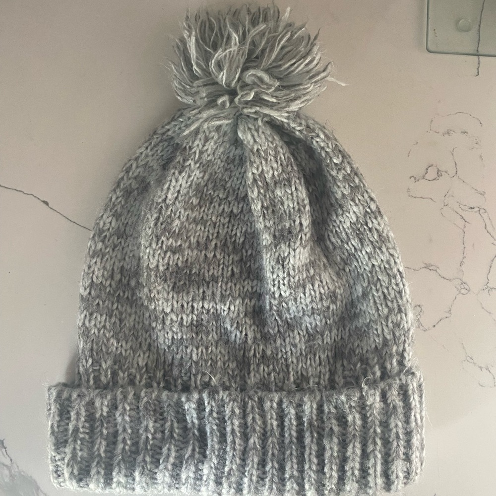 Gray wooden ships beanie